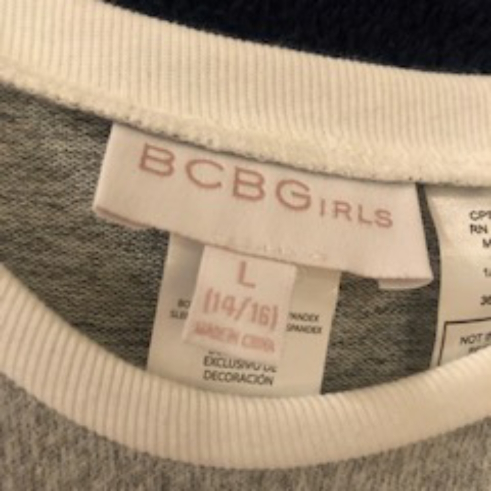 BCBG girls sweatshirt - Picture 3 of 3